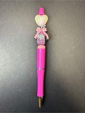 🩷New Dr Pepper Pink Heart Decorative Pen